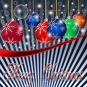 Christmas background - vector image