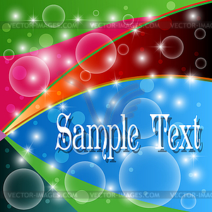 Abstract background - color vector clipart