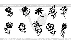 Designious vector floral 125 - vector clip art