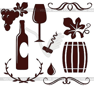 Design tnt vector wine - vector image