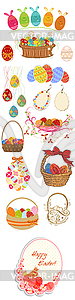 Designtnt vector easter elements  - vector clipart