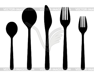 Cutlery - vector clipart