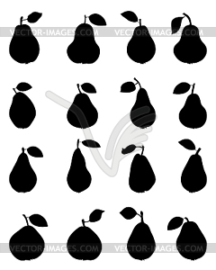 Pears - vector clipart