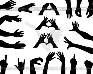 Hands - vector clipart