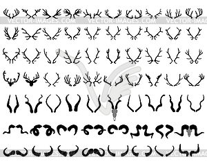 Horns - vector clipart