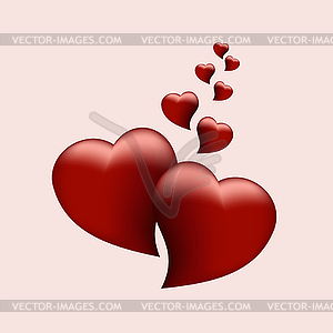 Heart Couple - vector image