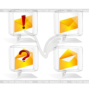 Icons for websites - vector clipart