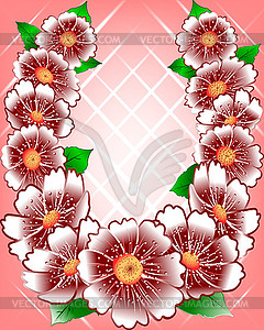 Spring flowers - vector image