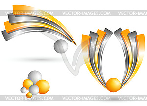 3d symbol creative design - vector clip art