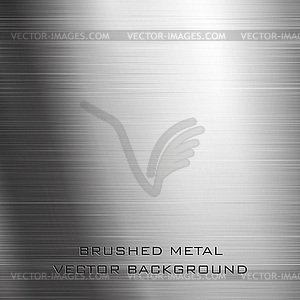 Brushed metal - vector clipart