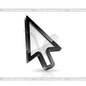 Arrow pointer - vector clipart