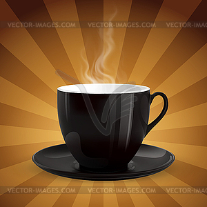 Cup of coffee - vector image