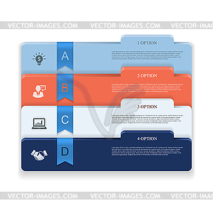 Infographic template - vector image