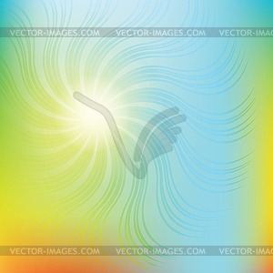 Abstract swirl vector colorful background. - vector clipart / vector image