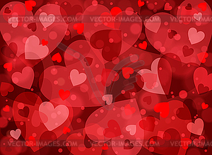 Abstract background to Valentine s day - vector clipart