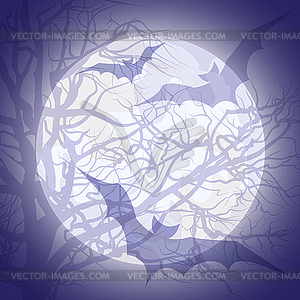 Halloween background - vector clipart