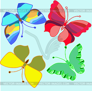 Batterfly_pattern  - vector clipart