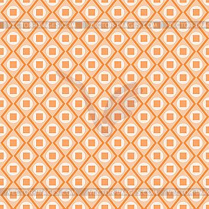 Geometric pattern with circles, rombs and squares - vector image