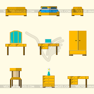 Icon for furniture - vector image