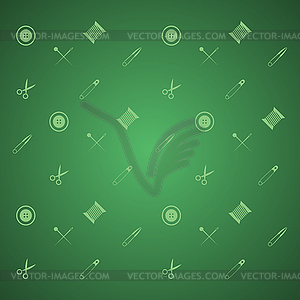 Background for handmade - vector clipart