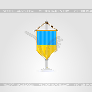 Illustration of national symbols of European countries. - vector image