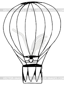 Air balloon - vector clipart