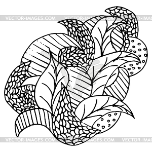 Pattern, doodle - vector image