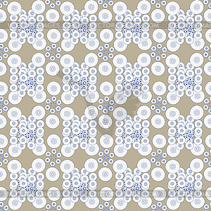 Pattern of circles - vector image