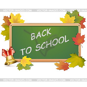 School Blackboard - vector clipart / vector image