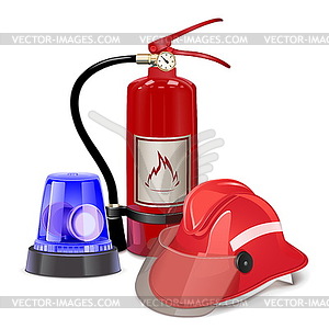 Fire Prevention Concept - vector image
