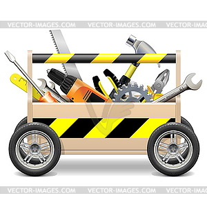 Mobile Toolbox - vector clipart