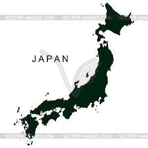 Япония Пиктограмма - векторизованное изображение клипарта