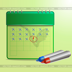 Calendar - vector clipart