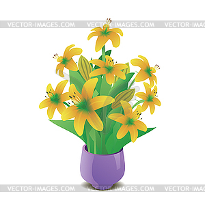 Lily - vector clipart