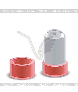 Salt cellar - vector clip art