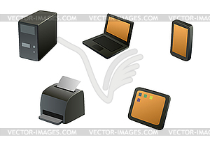 Devices - vector image