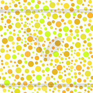 Abstract geometric polka dot seamless pattern - vector image