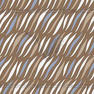 Seamless pattern with abstract geometric waves - vector image