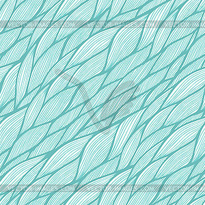 Seamless pattern with abstract waves texture - vector clip art