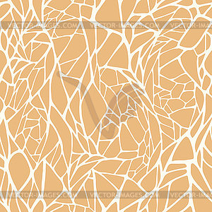 Seamless pattern with abstract geometric ornament - vector clip art