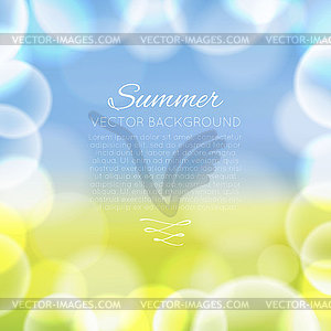 Colorful bokeh abstract background - vector clipart / vector image