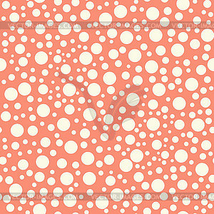 Colorful polka dot seamless pattern - vector image