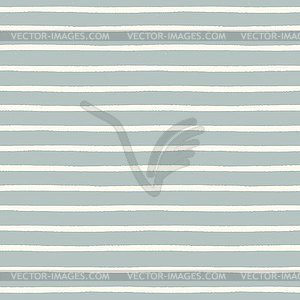 Seamless striped pattern with brush strokes - vector image