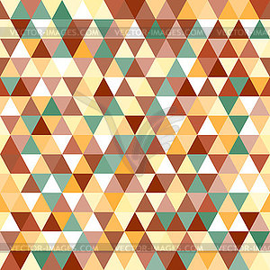 Abstract geometric triangle seamless pattern - vector clipart
