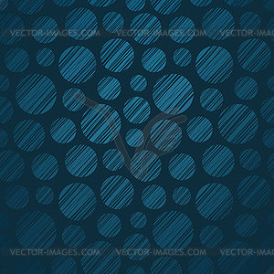 Seamless pattern with polka dots - vector clip art