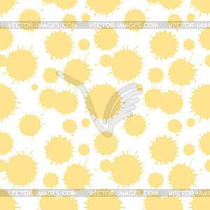 Seamless patterm with painted splash texture - vector clipart