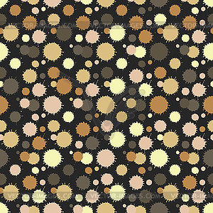Seamless patterm with painted splash texture - vector image