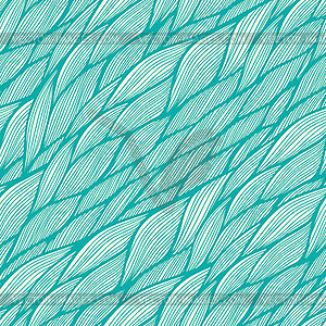 Seamless pattern with abstract waves texture - vector clipart
