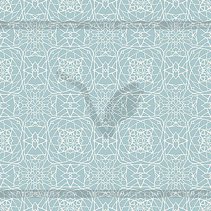 Seamless pattern with decorative ornament - vector clipart