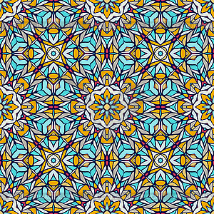 Seamless pattern with decorative ornament - vector clip art